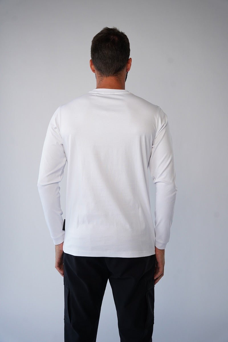 חולצת טישרט אלדו מורו ארוכה Logo Plate גברים