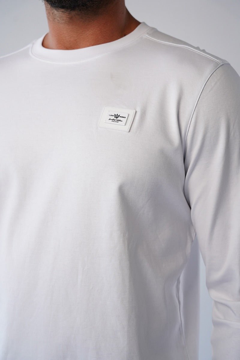 חולצת טישרט אלדו מורו ארוכה Logo Plate גברים