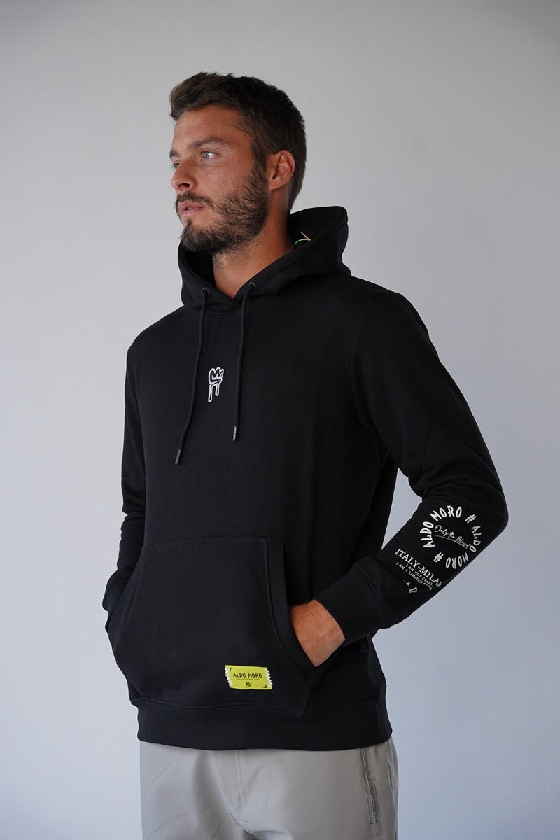 קפוצ'ון אלדו מורו Back Print גברים