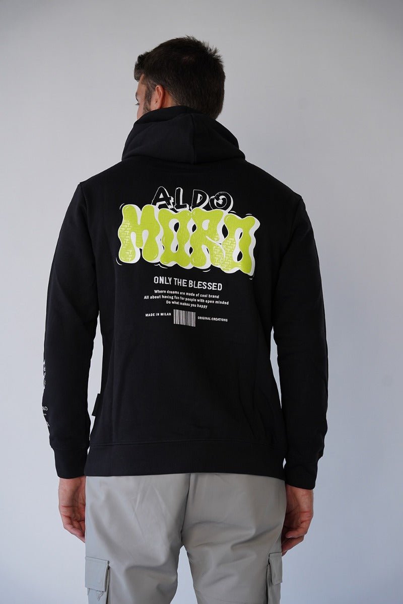 קפוצ'ון אלדו מורו Back Print גברים