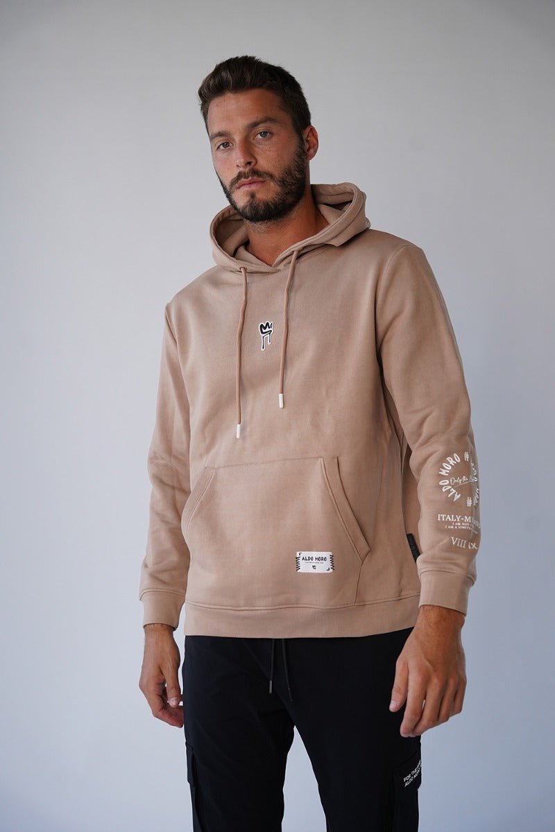 קפוצ'ון אלדו מורו Back Print גברים