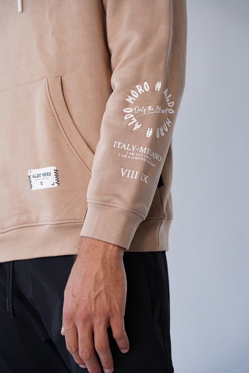 קפוצ'ון אלדו מורו Back Print גברים