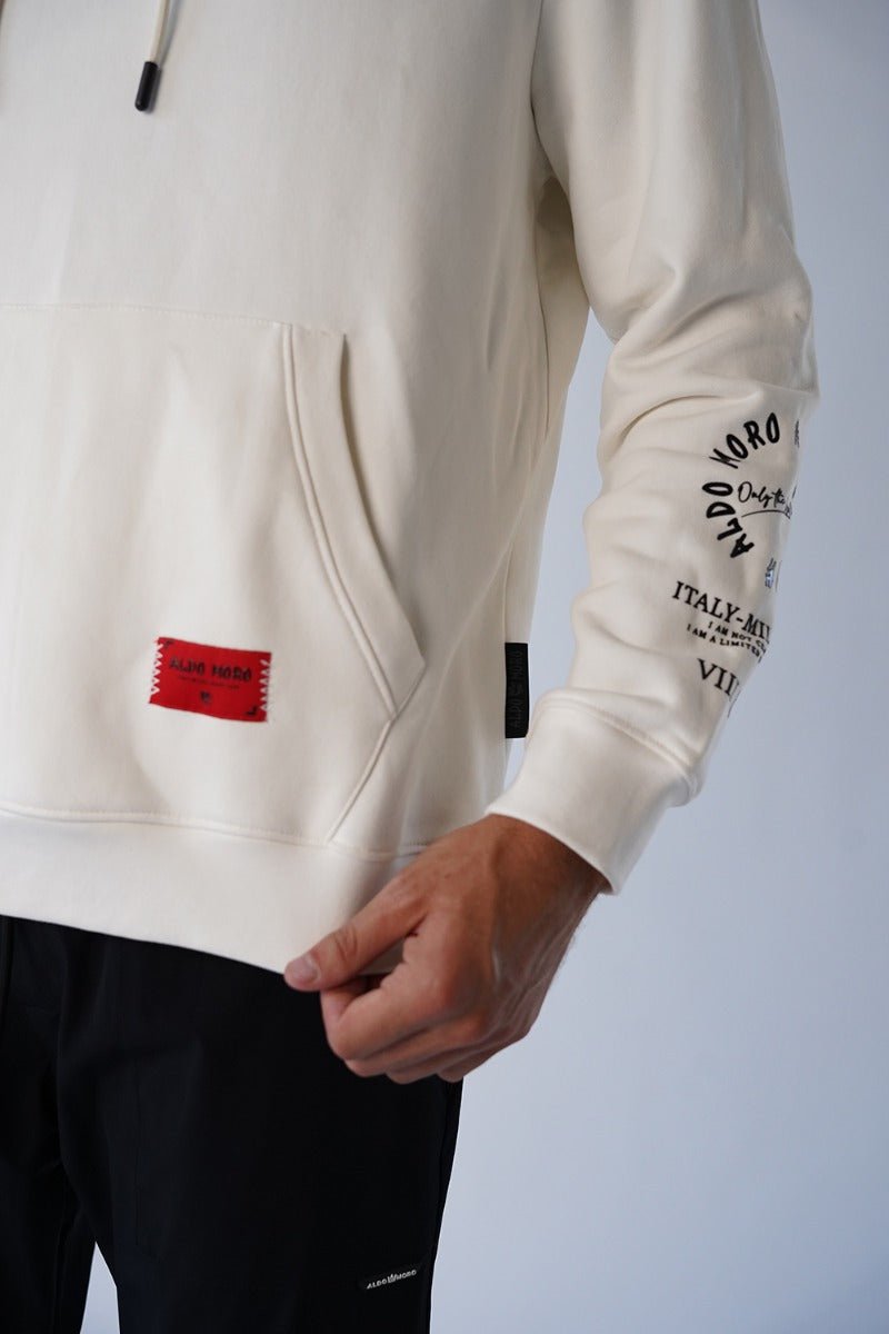 קפוצ'ון אלדו מורו Back Print גברים