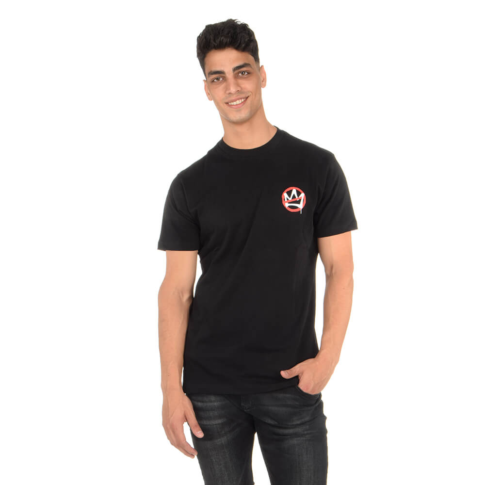 חולצת טישירט קצרה אוברסייז אלדו מורו כתר נוזל גברים - am-AM22168-101-XS