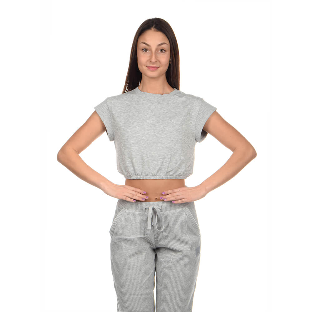 חולצת קרופ אלו יוגה קצרה Dreamy Crop נשים