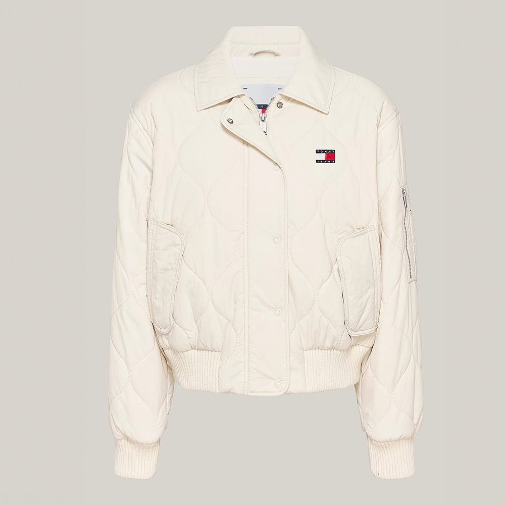 מעיל טומי הילפיגר Water Repellent Onion Quilted Bomber נשים