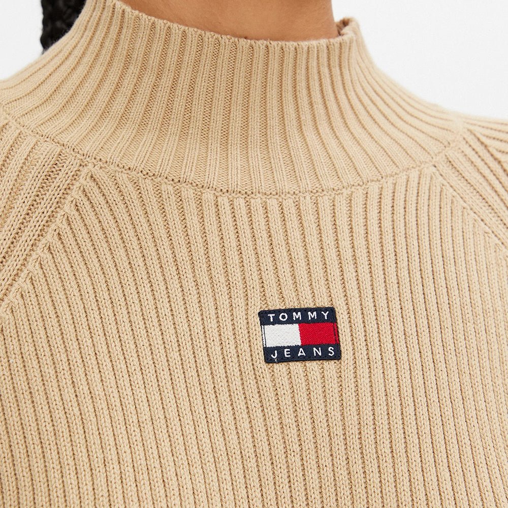 סוודר טומי הילפיגר Badge Mockneck נשים