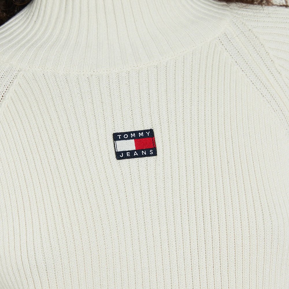 סוודר טומי הילפיגר Badge Mockneck נשים