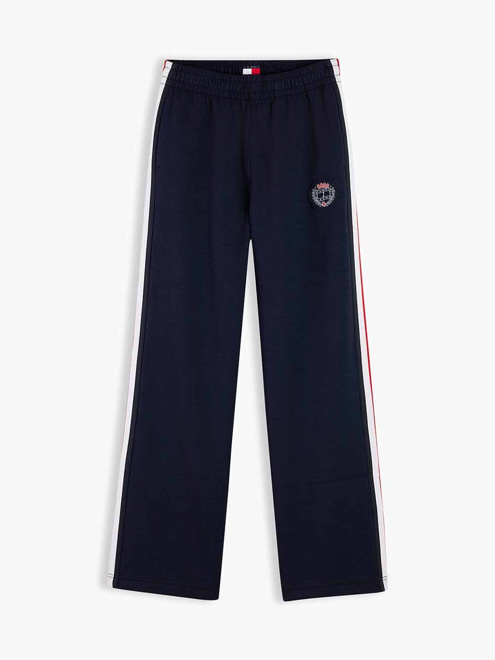 מכנס ארוך טומי הילפיגר Global Stripe Crest Joggers נשים - thr-DW0DW23555-C1G-S