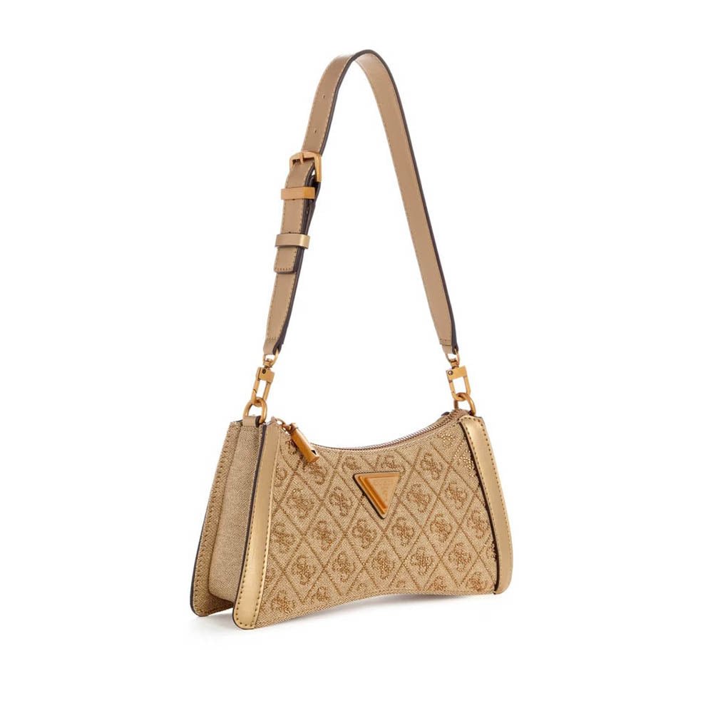 תיק ערב Guess נשים Dili Top Zip Shoulder Bag