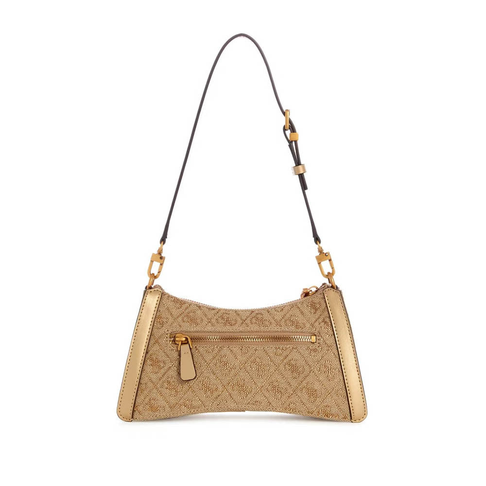 תיק ערב Guess נשים Dili Top Zip Shoulder Bag