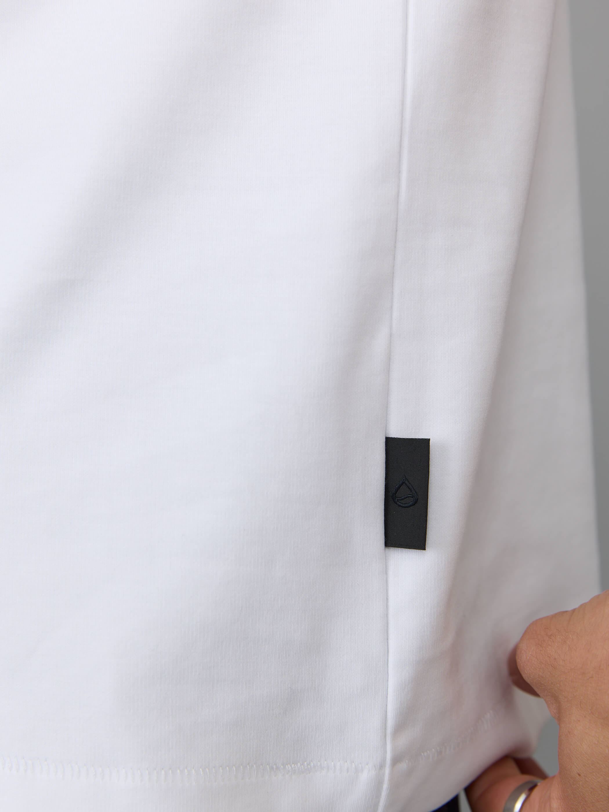 חולצת טישירט קצרה אליקסיר Basic Logo Signature גברים