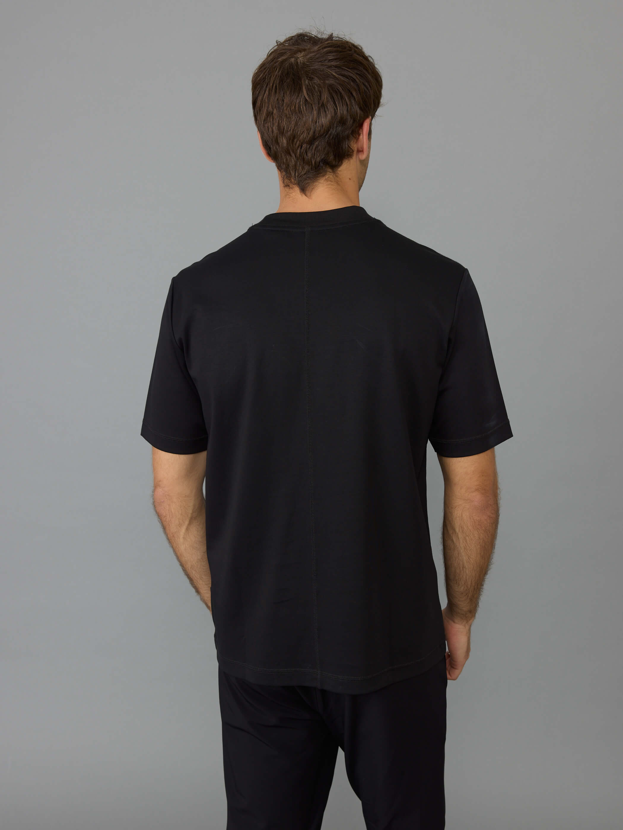 חולצת טישירט קצרה אליקסיר Chest Embroidery גברים