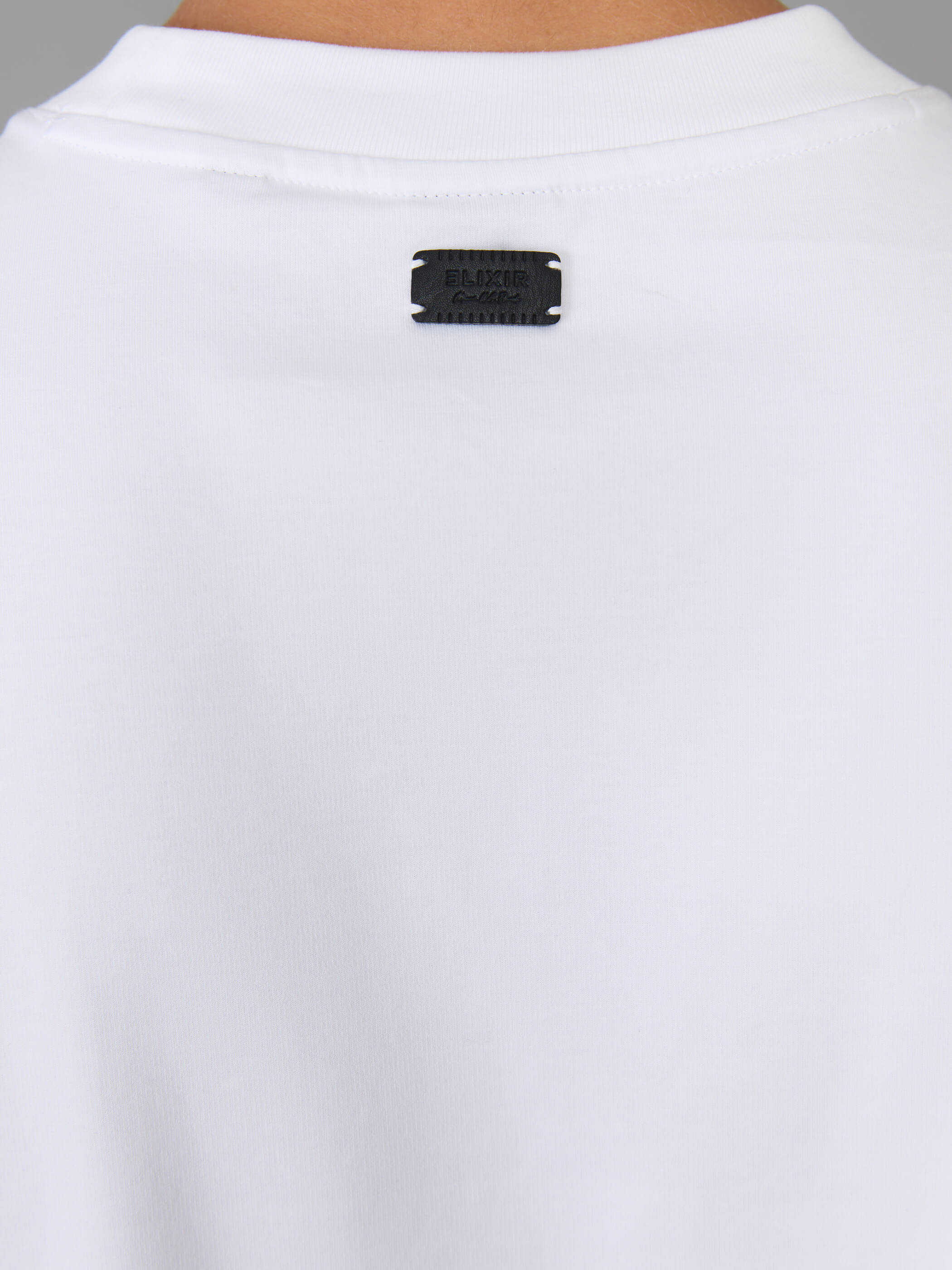 חולצת טישירט קצרה אליקסיר Raindrop Logo גברים