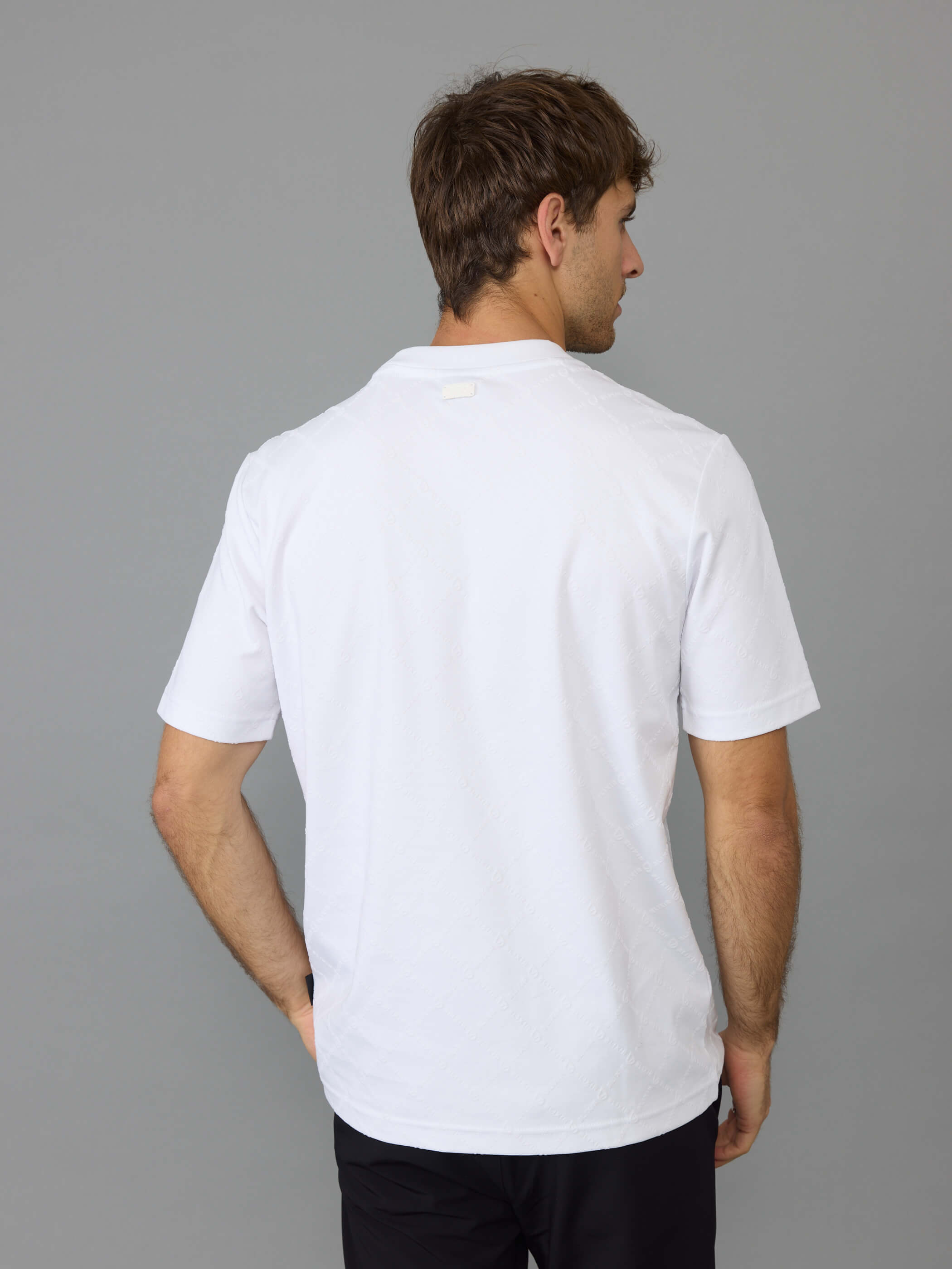 חולצת טישירט קצרה אליקסיר Block Print גברים