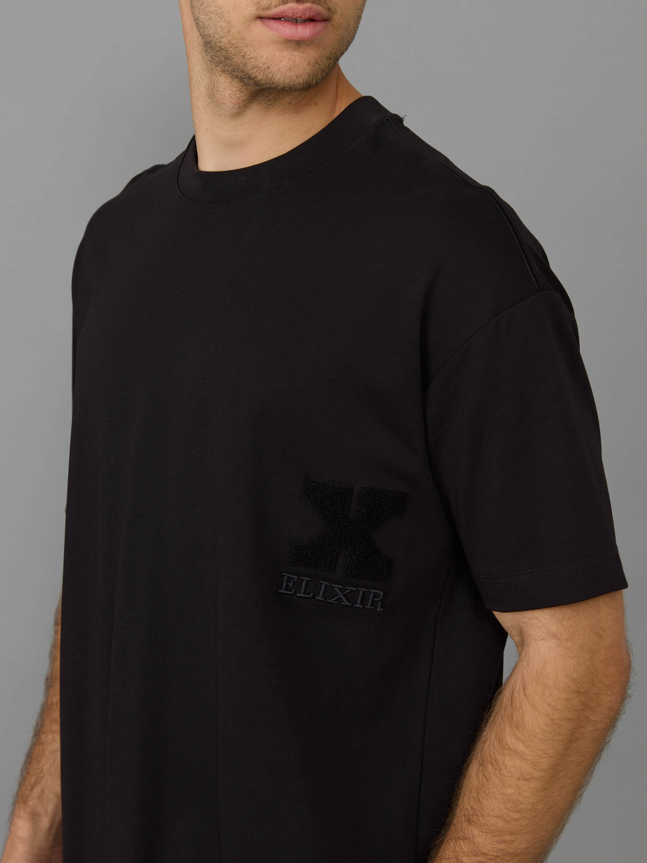 חולצת טישירט קצרה אליקסיר Fur X גברים