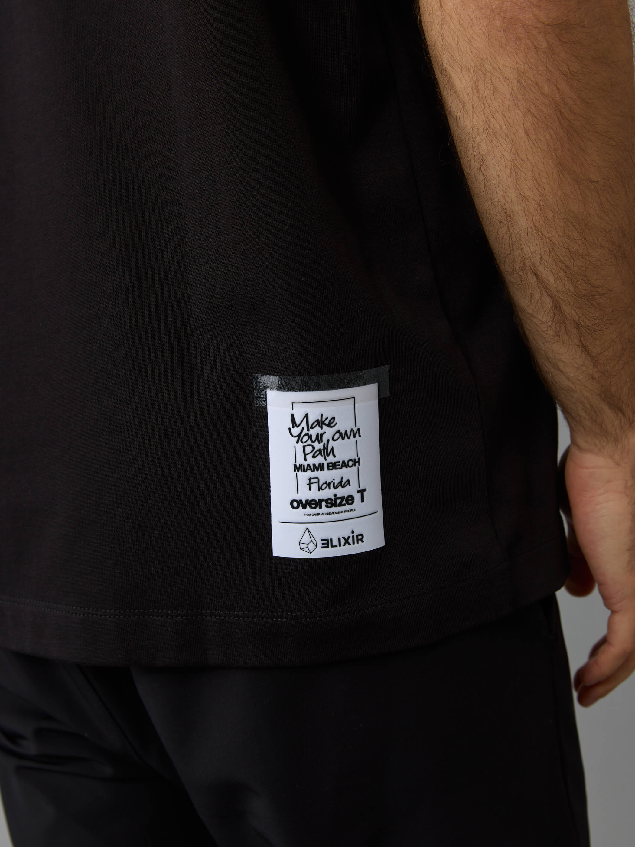 חולצת טישירט קצרה אליקסיר Fur X גברים