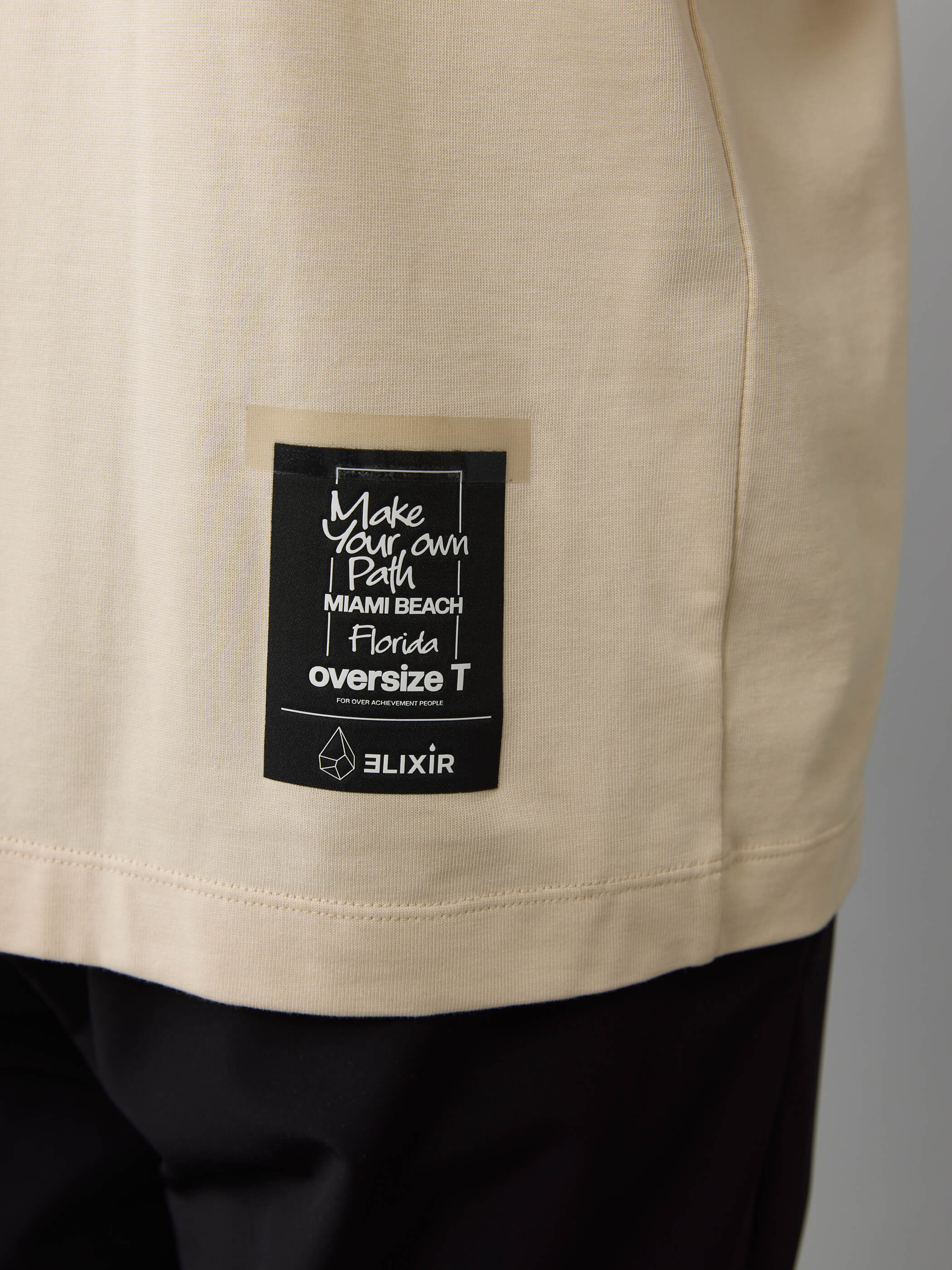 חולצת טישירט קצרה אליקסיר Fur X גברים