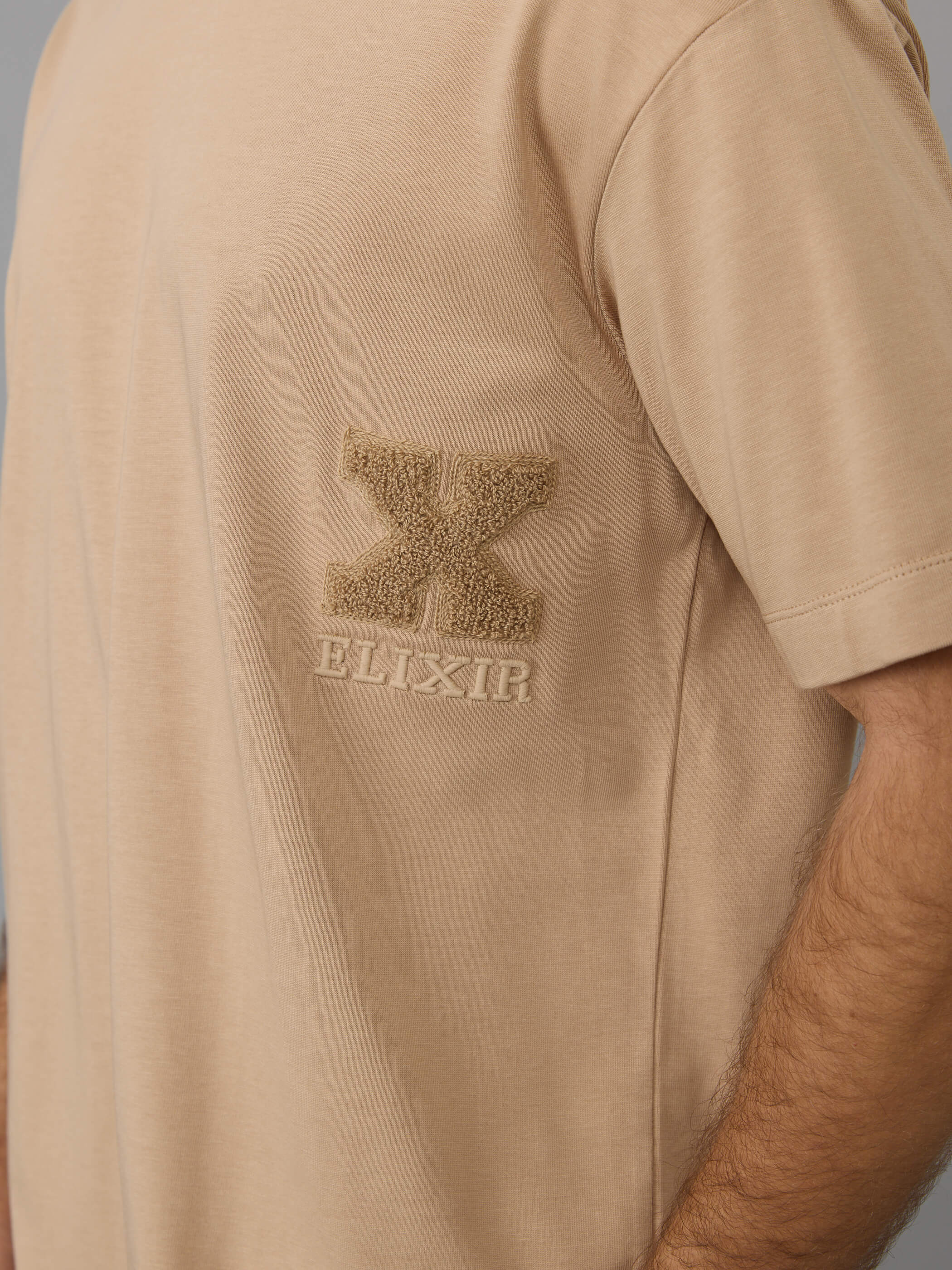 חולצת טישירט קצרה אליקסיר Fur X גברים