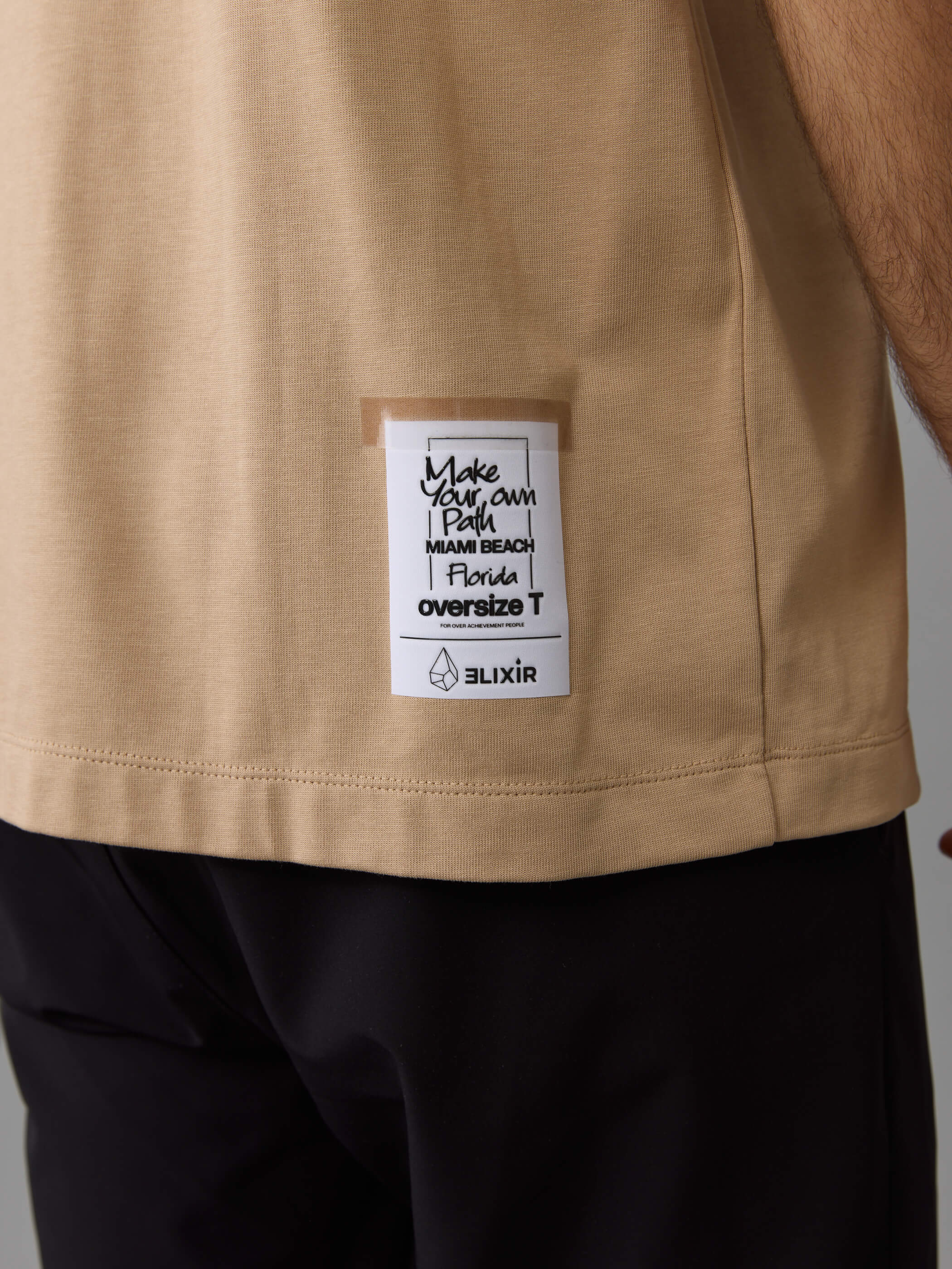 חולצת טישירט קצרה אליקסיר Fur X גברים