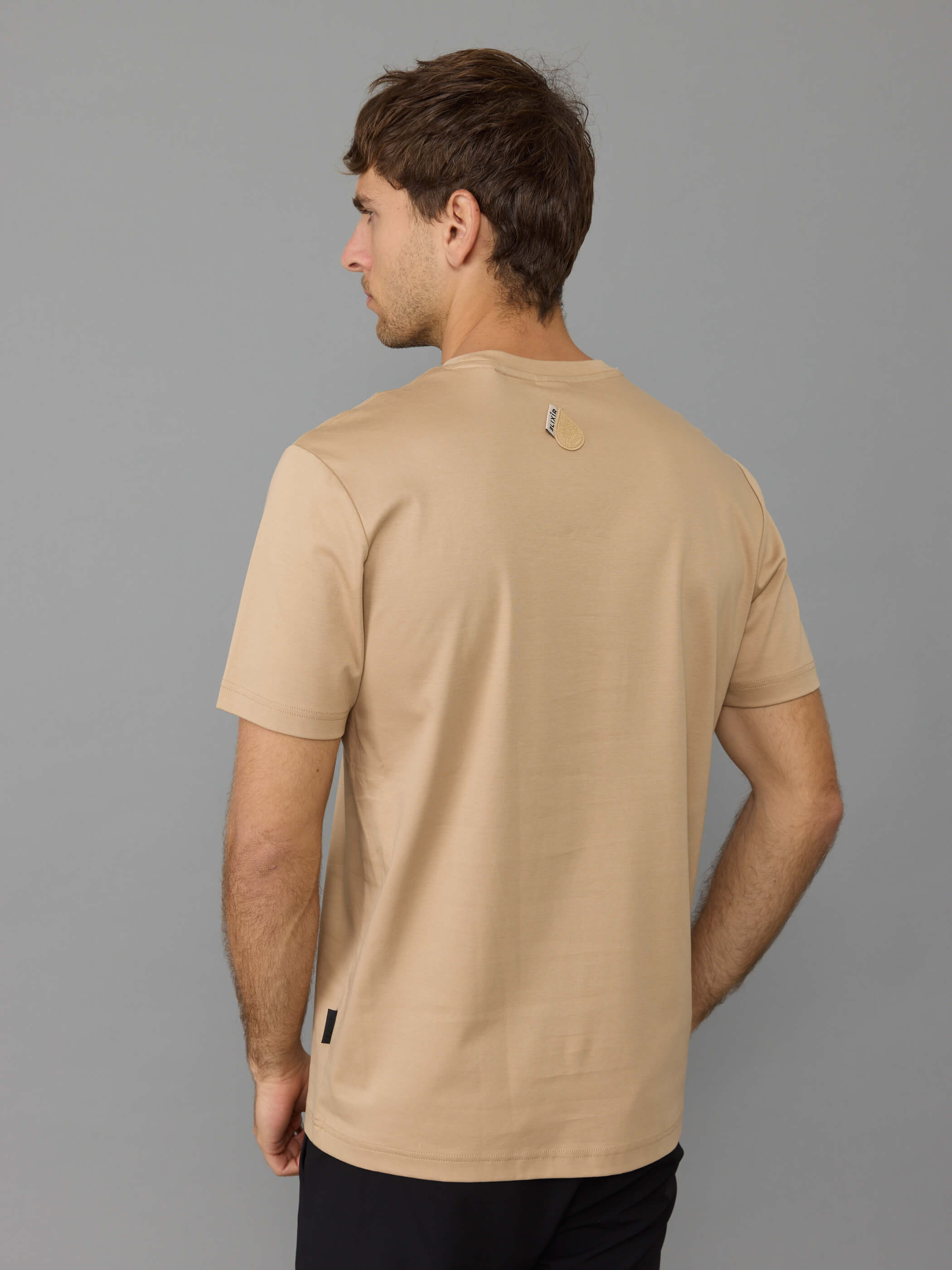 חולצת טישירט קצרה אליקסיר Back Patch גברים