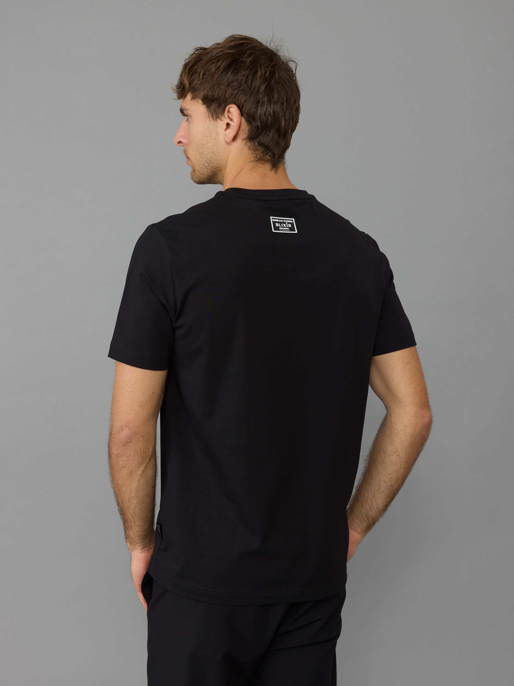 חולצת טישירט קצרה אליקסיר Nylon Patch גברים