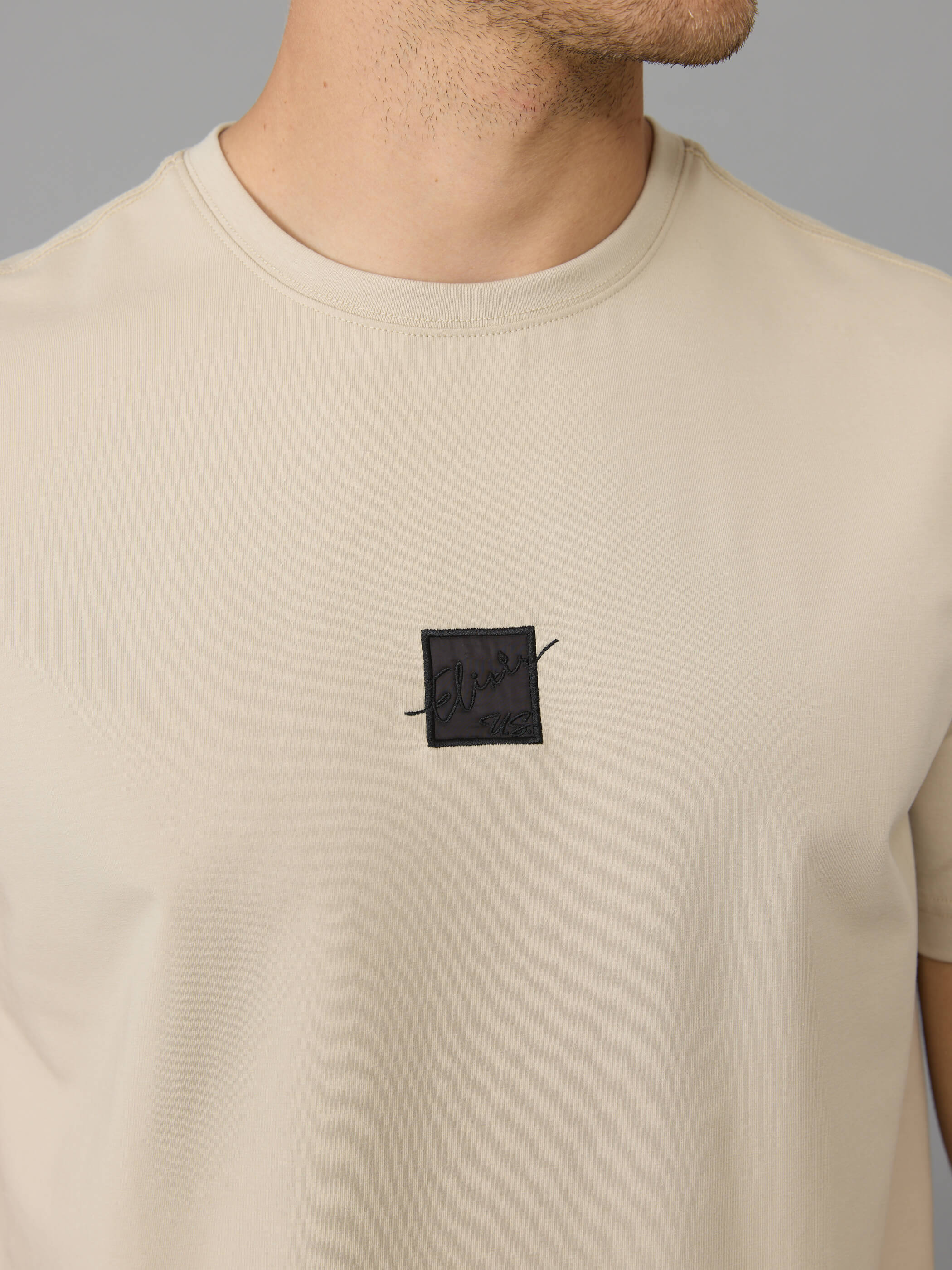 חולצת טישירט קצרה אליקסיר Nylon Patch גברים