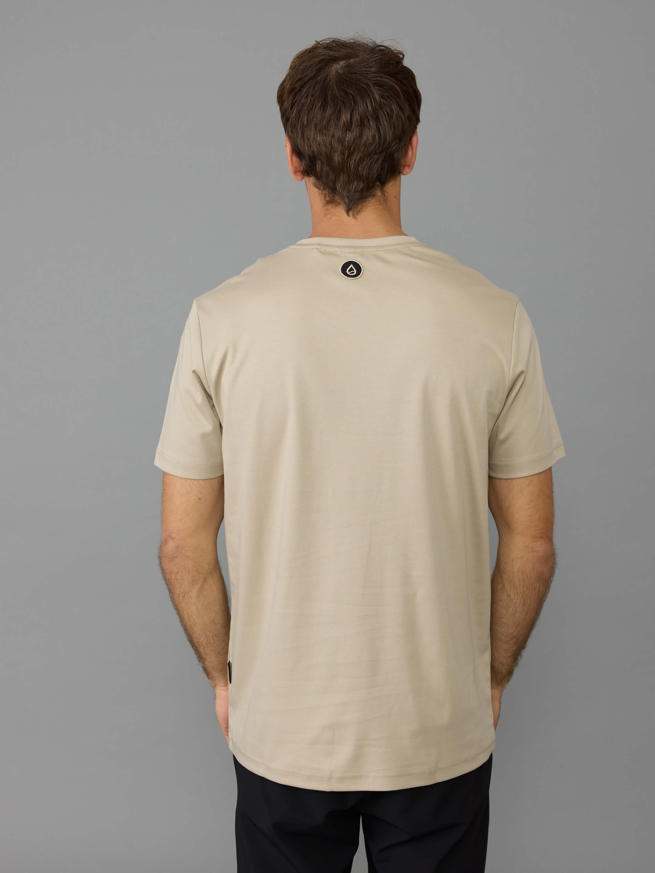 חולצת טישירט קצרה אליקסיר Chest Embroidery גברים