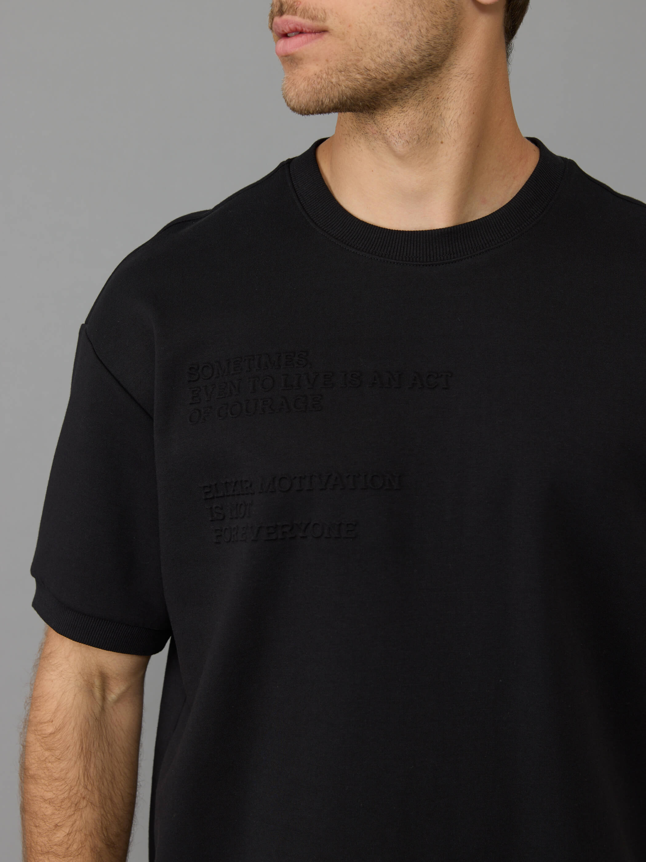 חליפת ספורט אליקסיר Embossed Logo גברים