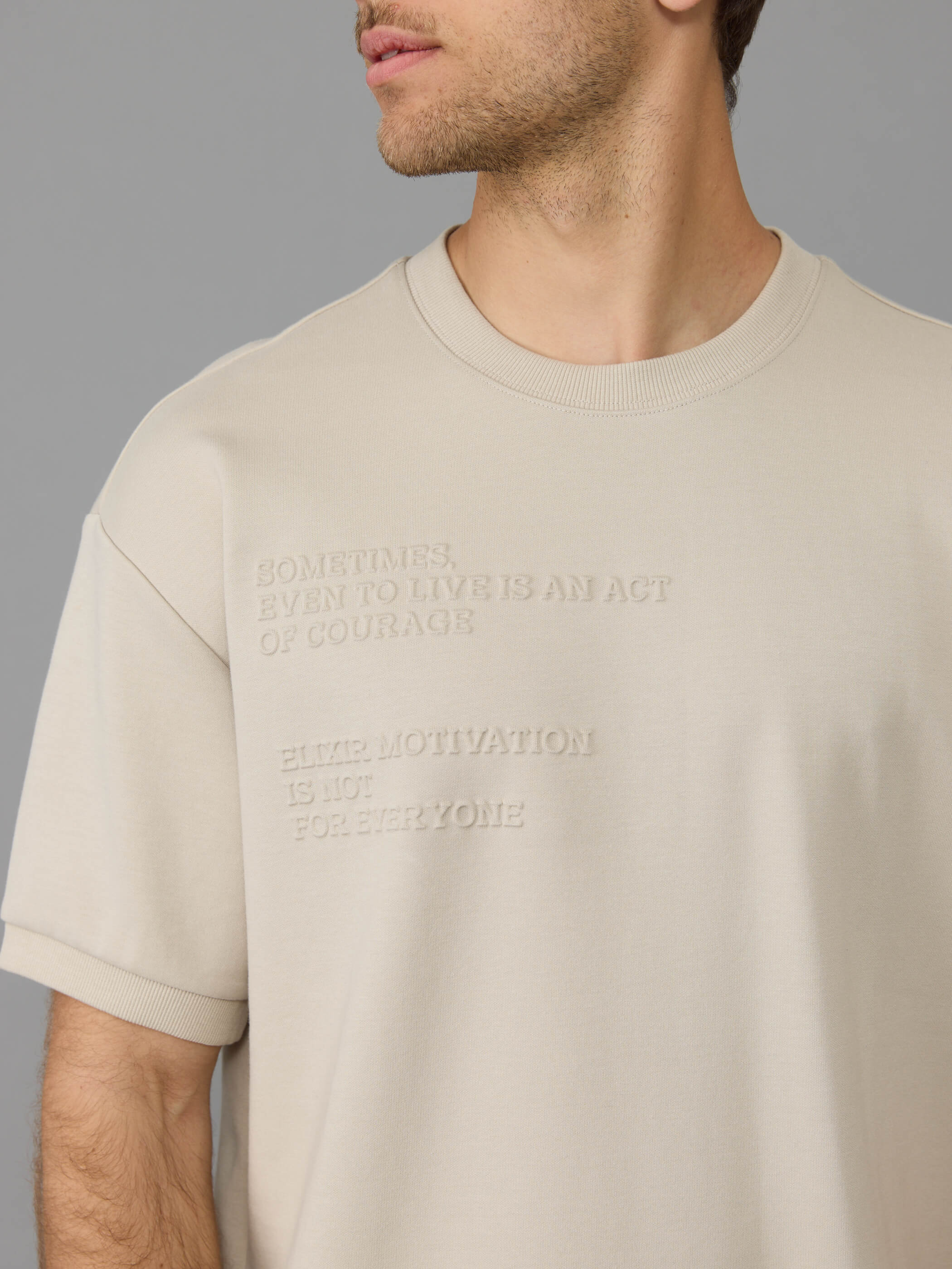 חליפת ספורט אליקסיר Embossed Logo גברים