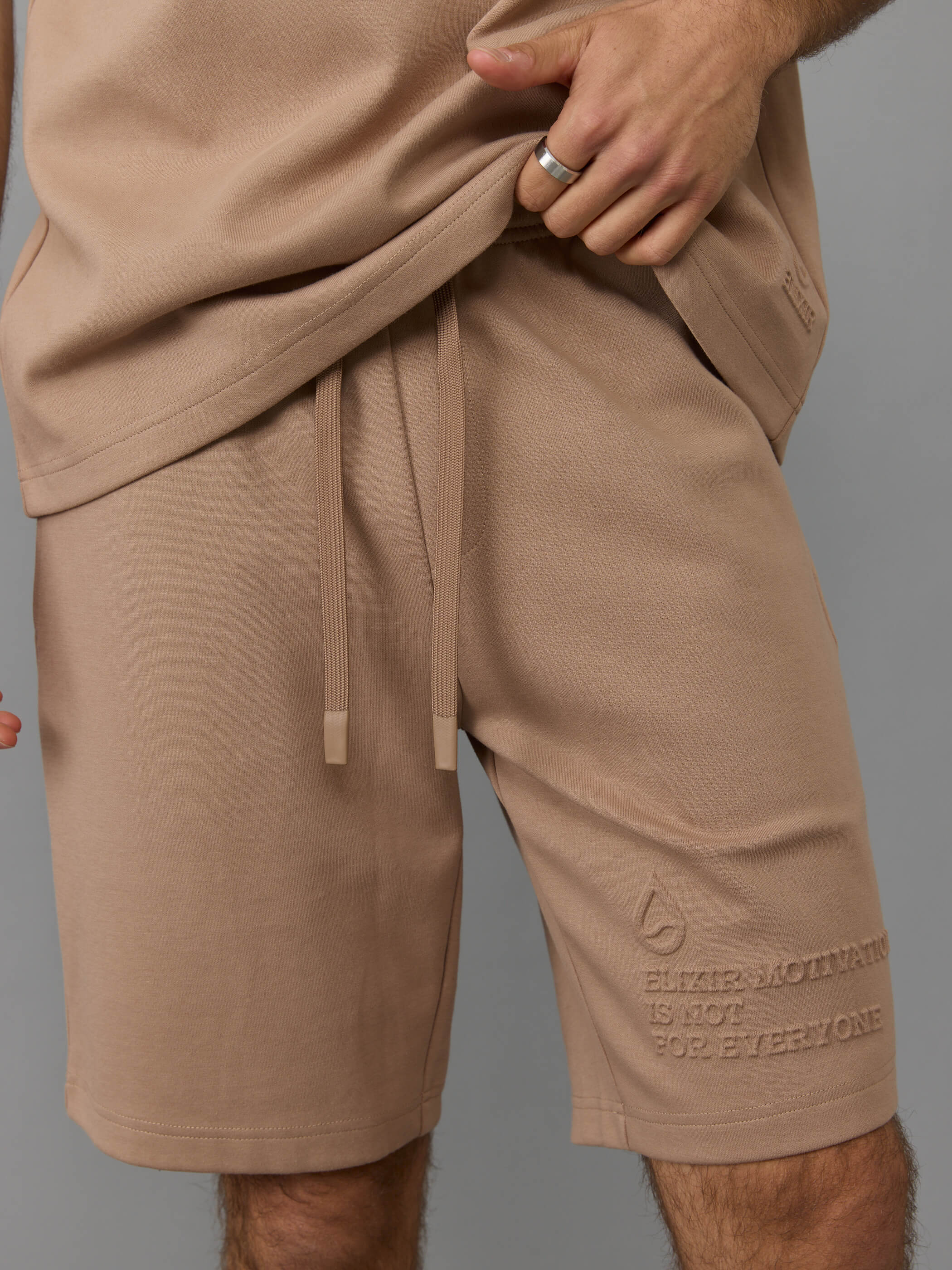 חליפת ספורט אליקסיר Embossed Logo גברים