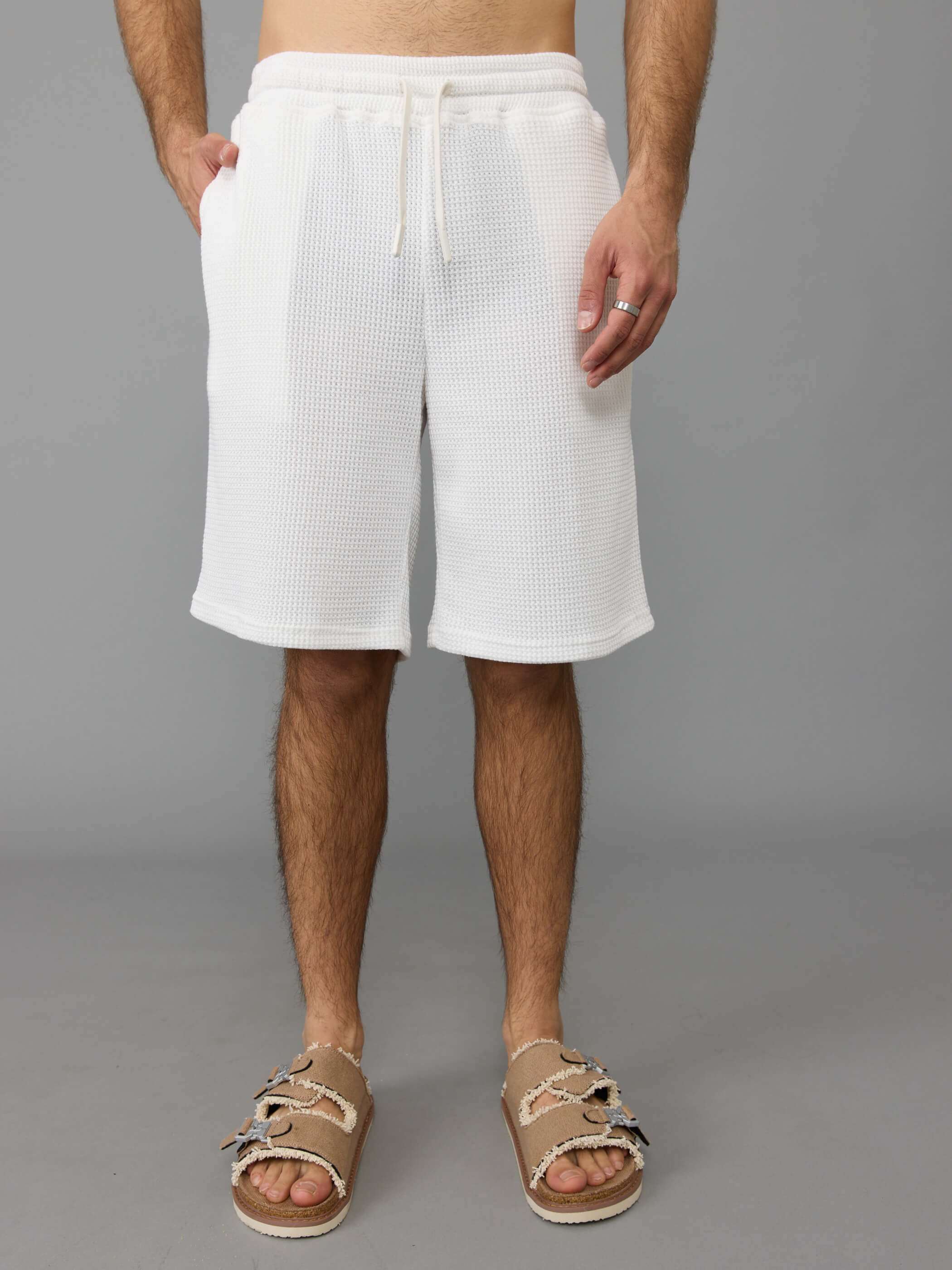 מכנס קצר אליקסיר Waffle גברים
