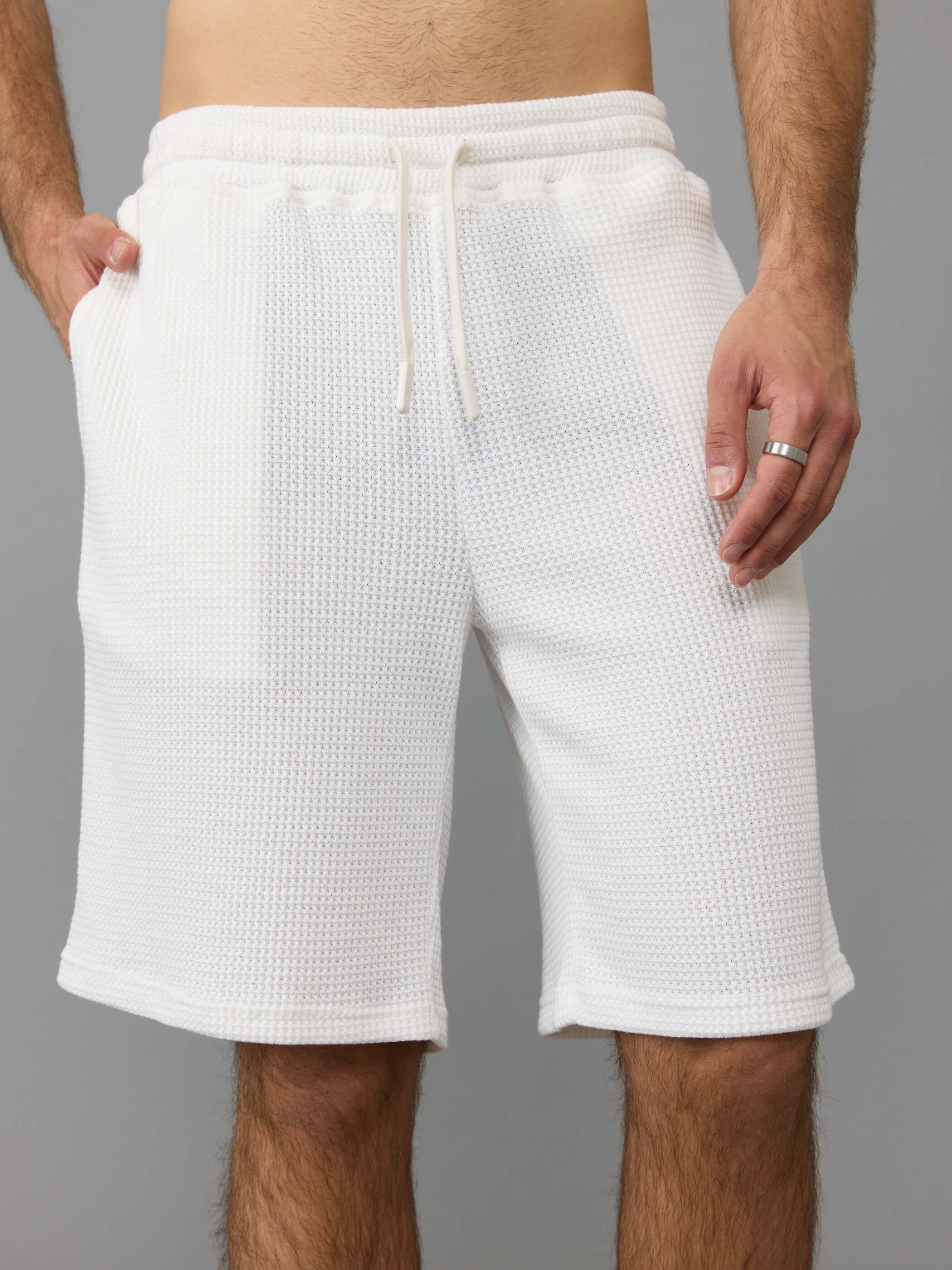 מכנס קצר אליקסיר Waffle גברים