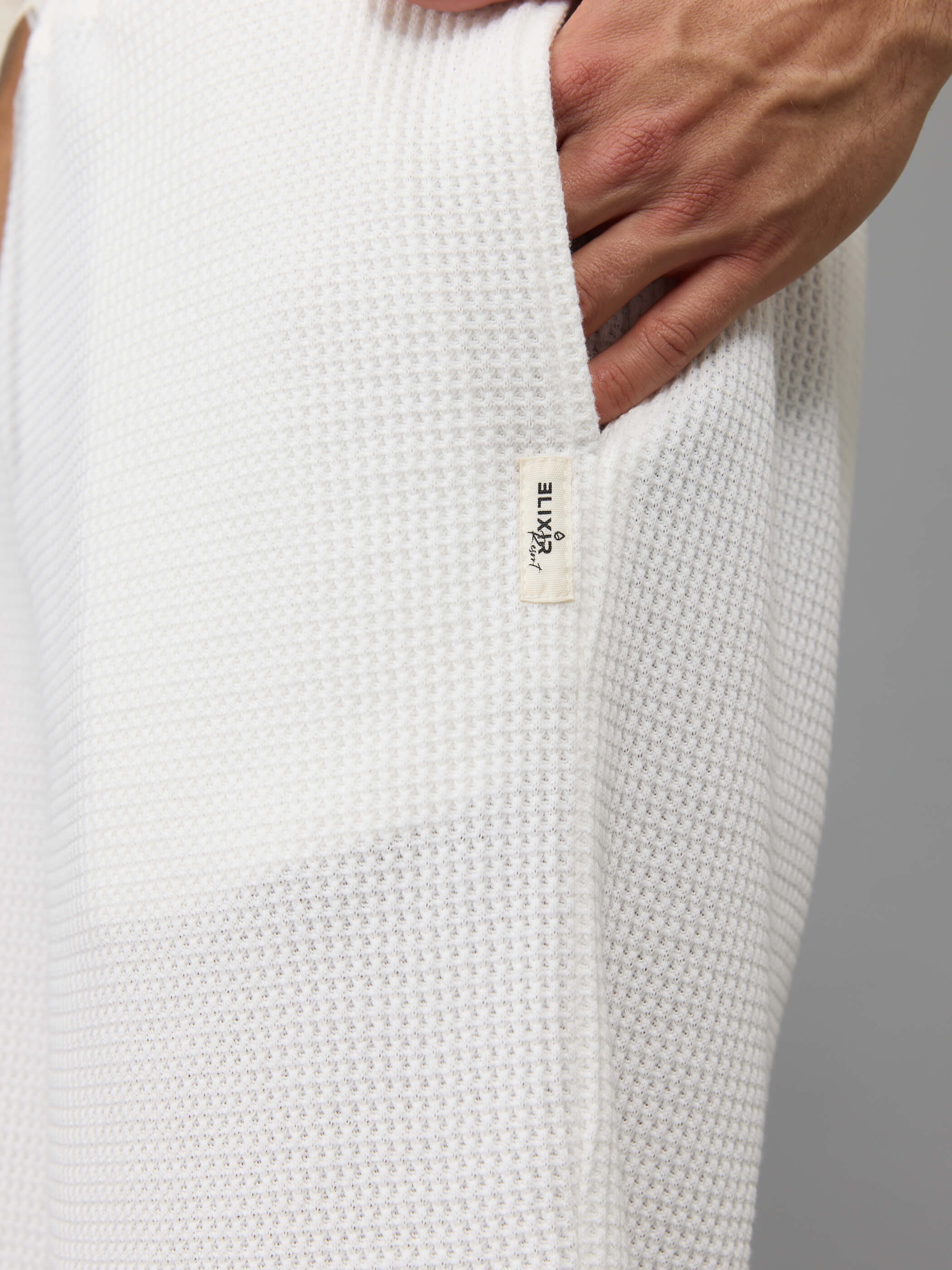 מכנס קצר אליקסיר Waffle גברים