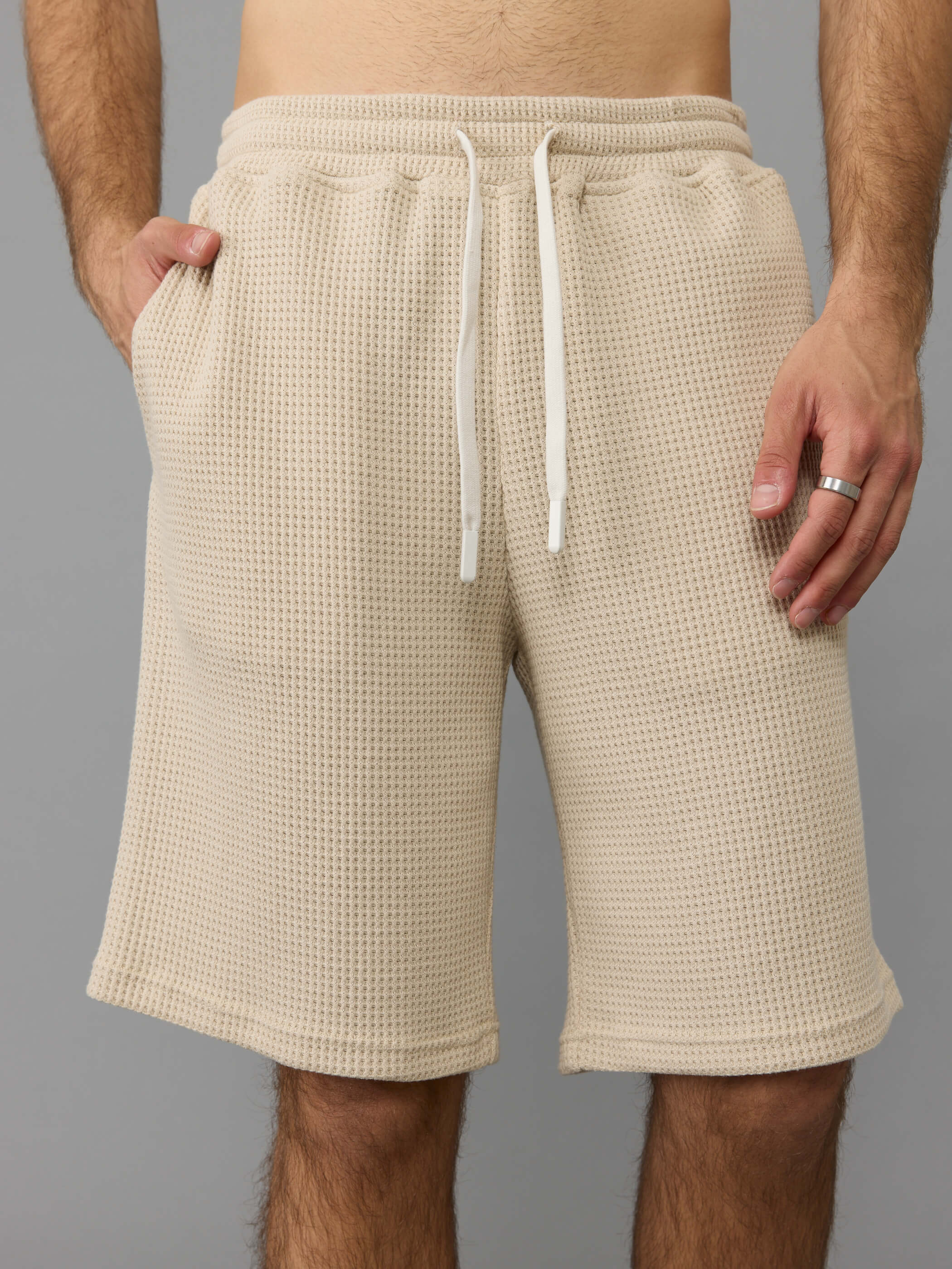 מכנס קצר אליקסיר Waffle גברים