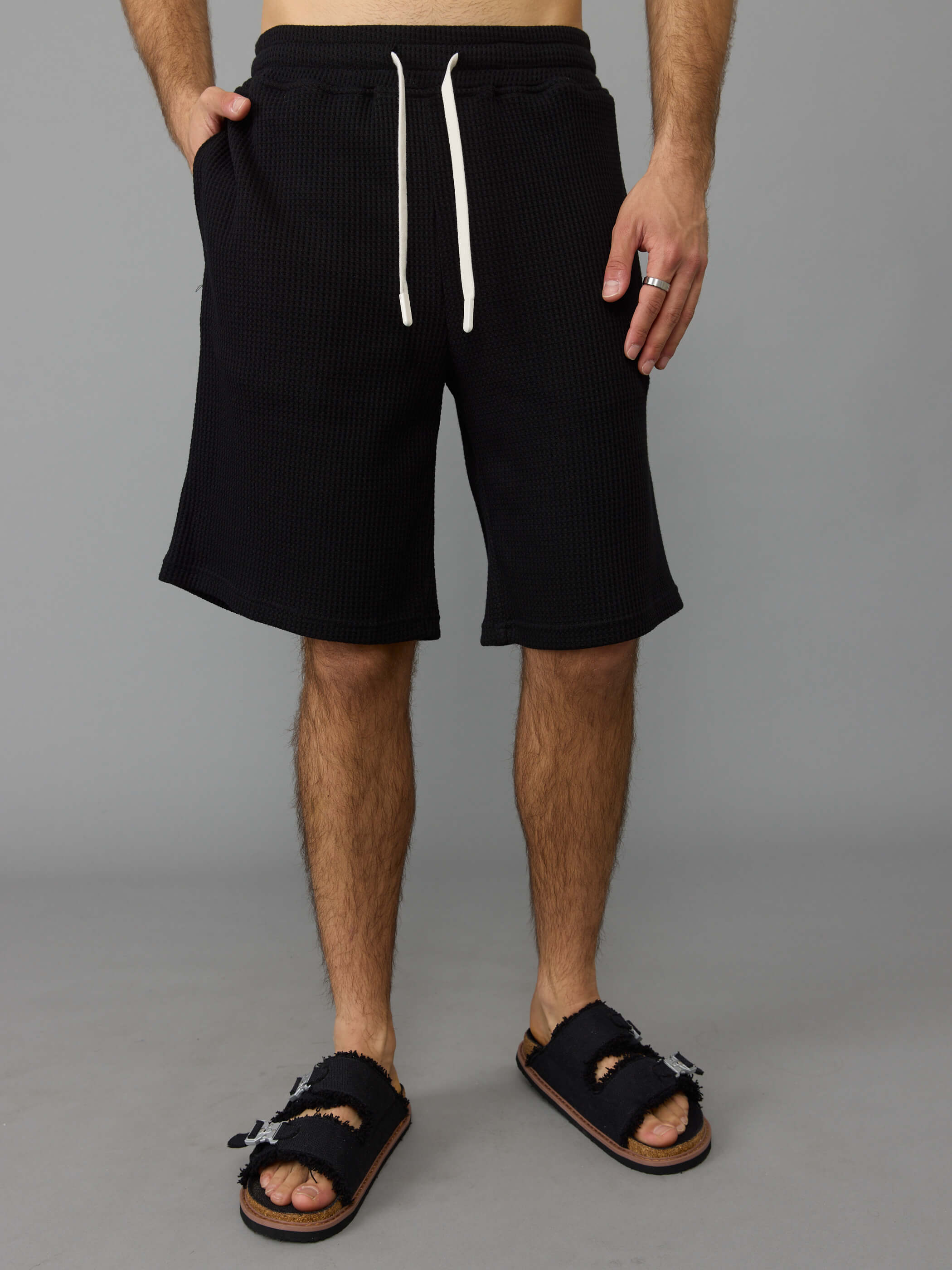 מכנס קצר אליקסיר Waffle גברים