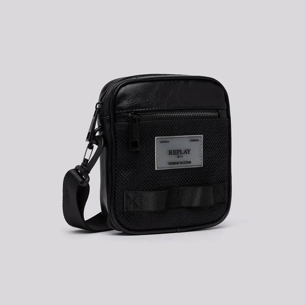 תיק ריפליי Vintage-Look Crossbody גברים