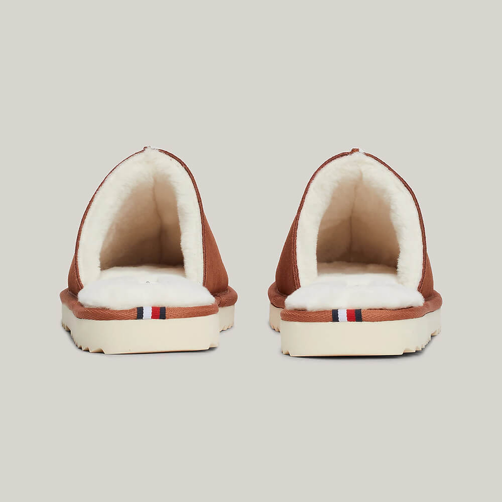 כפכפי טומי הילפיגר Suede Serrated Sole Slippers נשים