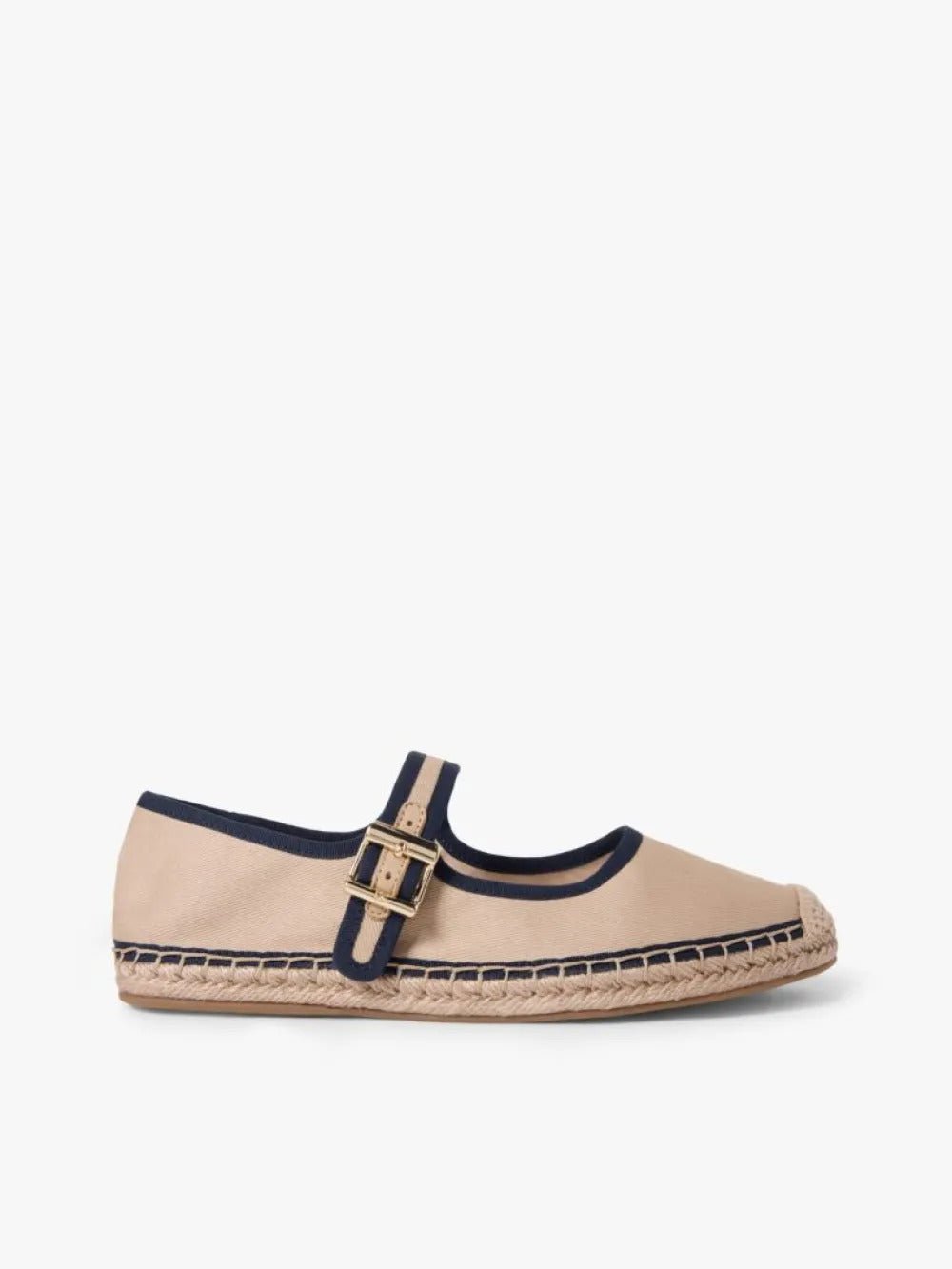 נעלי בובה טומי הילפיגר Canvas Mary Jane Espadrilles נשים