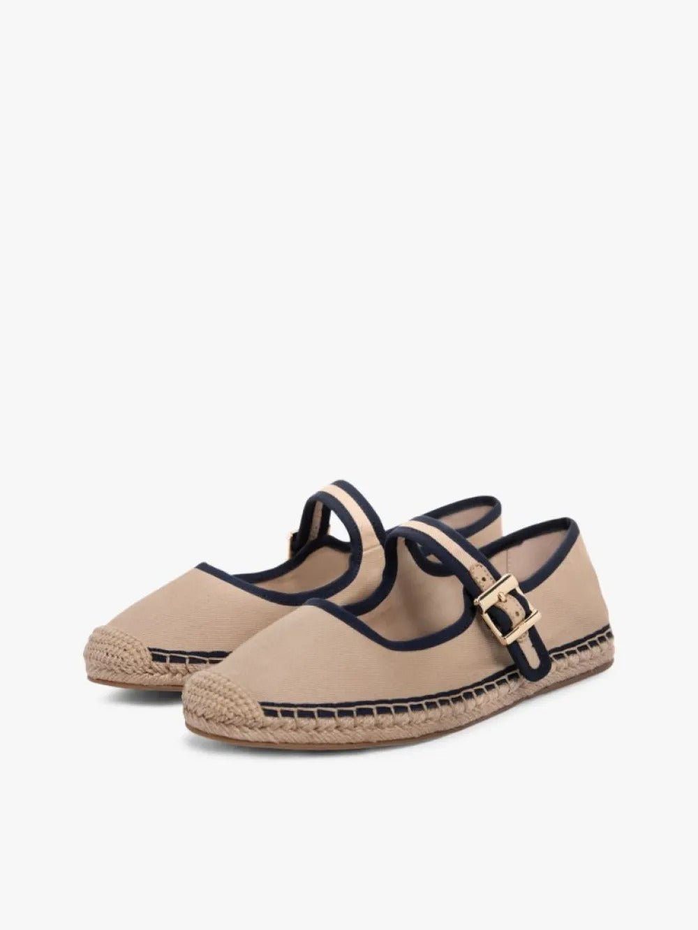 נעלי בובה טומי הילפיגר Canvas Mary Jane Espadrilles נשים