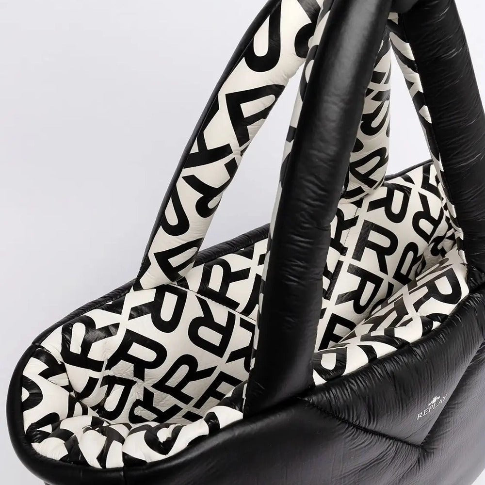 סט תיק ריפליי פוך גדול דו צדדי + תיק קטן Tote Bag And Mini Bag Set נשים