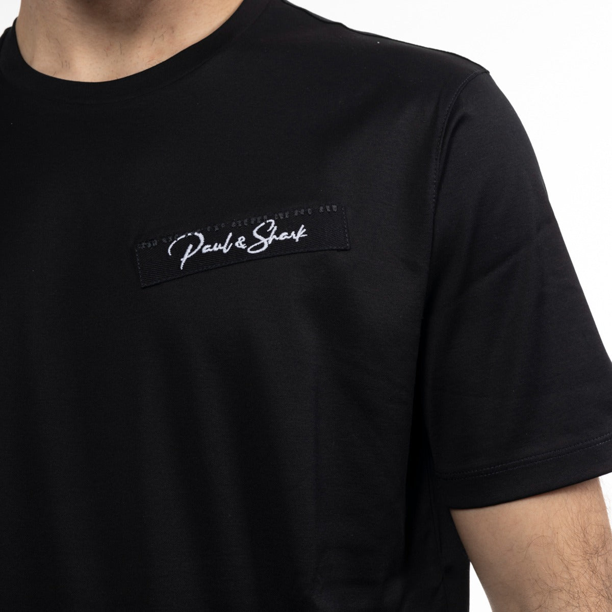 חולצת טישרט פול שארק קצרה Patch גברים