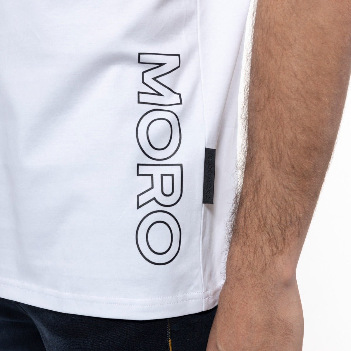 חולצת טישרט אלדו מורו קצרה Circle Patch גברים