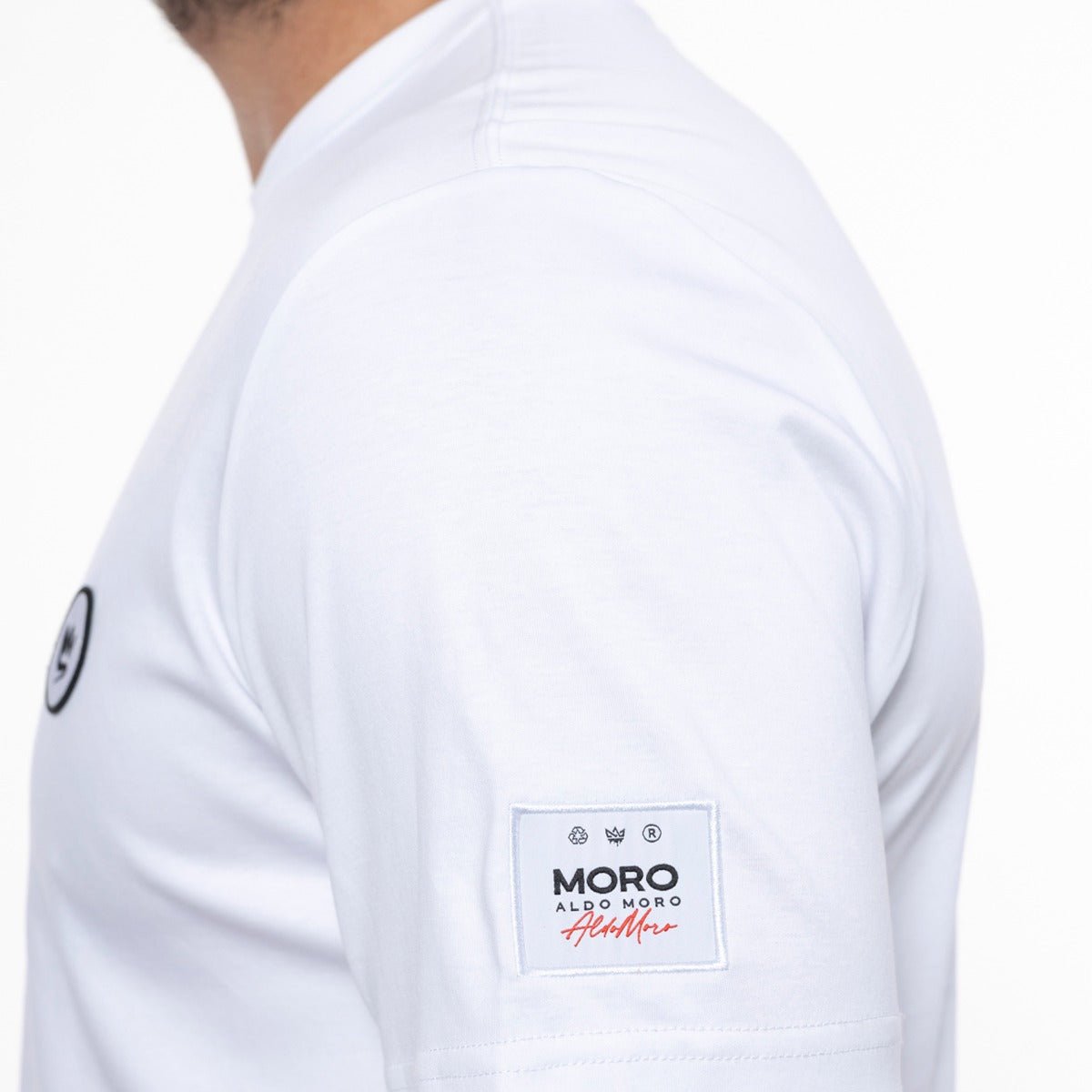 חולצת טישרט אלדו מורו קצרה Circle Patch גברים