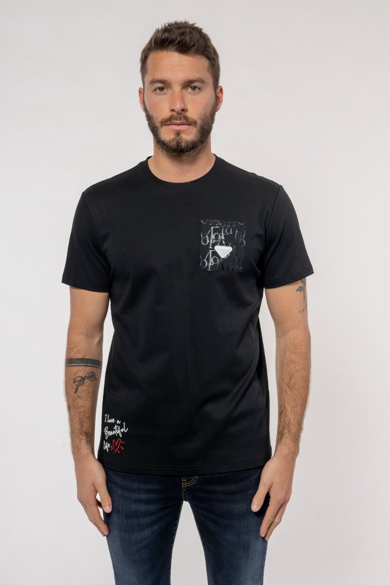 חולצת טישרט אלדו מורו קצרה Nylon Pocket גברים