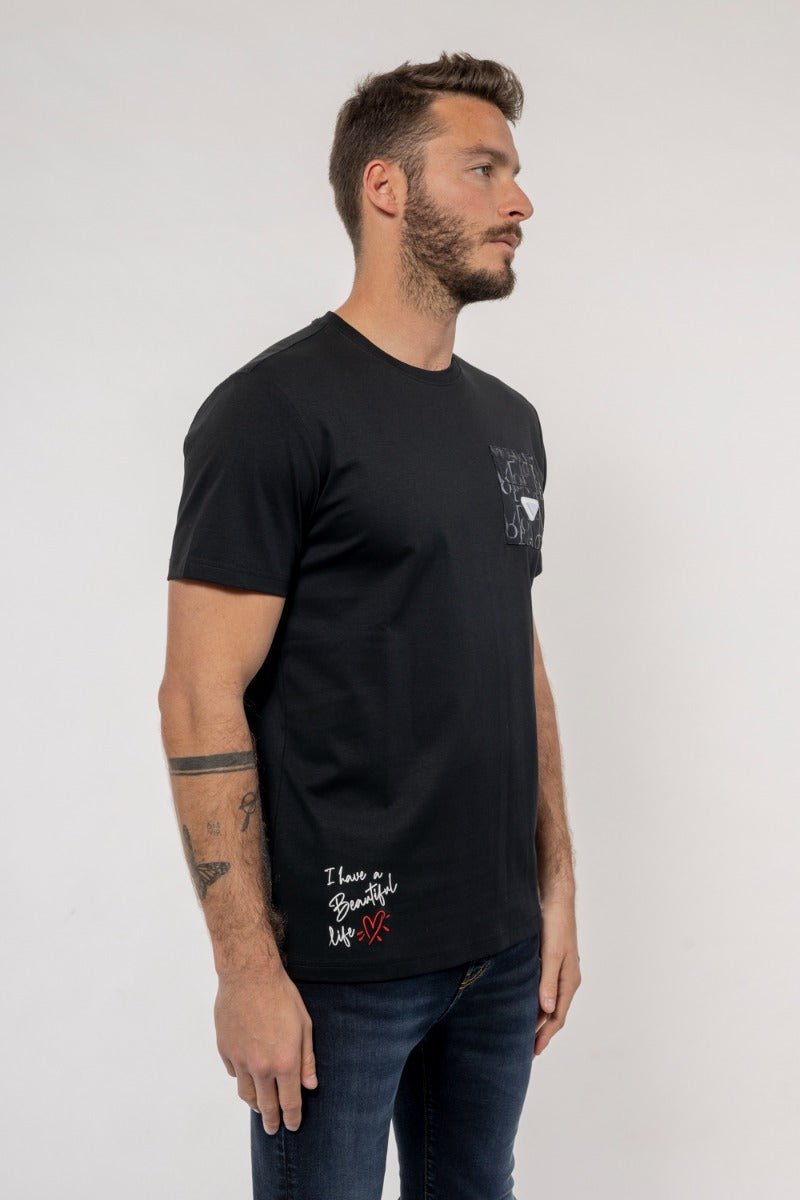 חולצת טישרט אלדו מורו קצרה Nylon Pocket גברים
