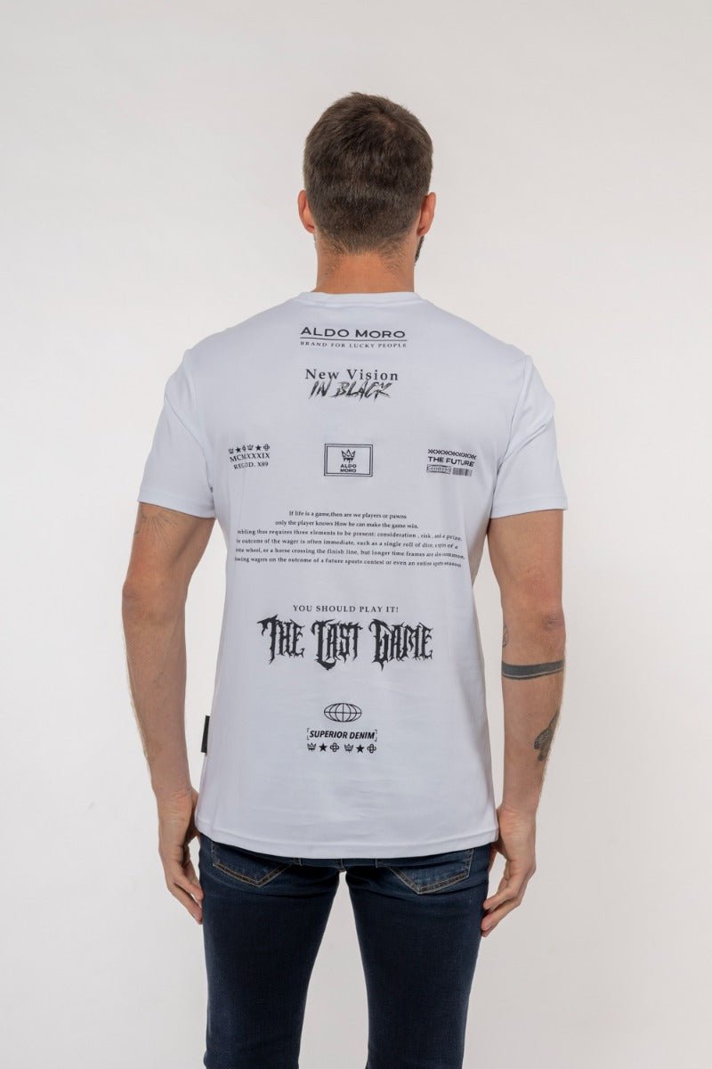 חולצת טישרט אלדו מורו קצרה 5 Stars גברים