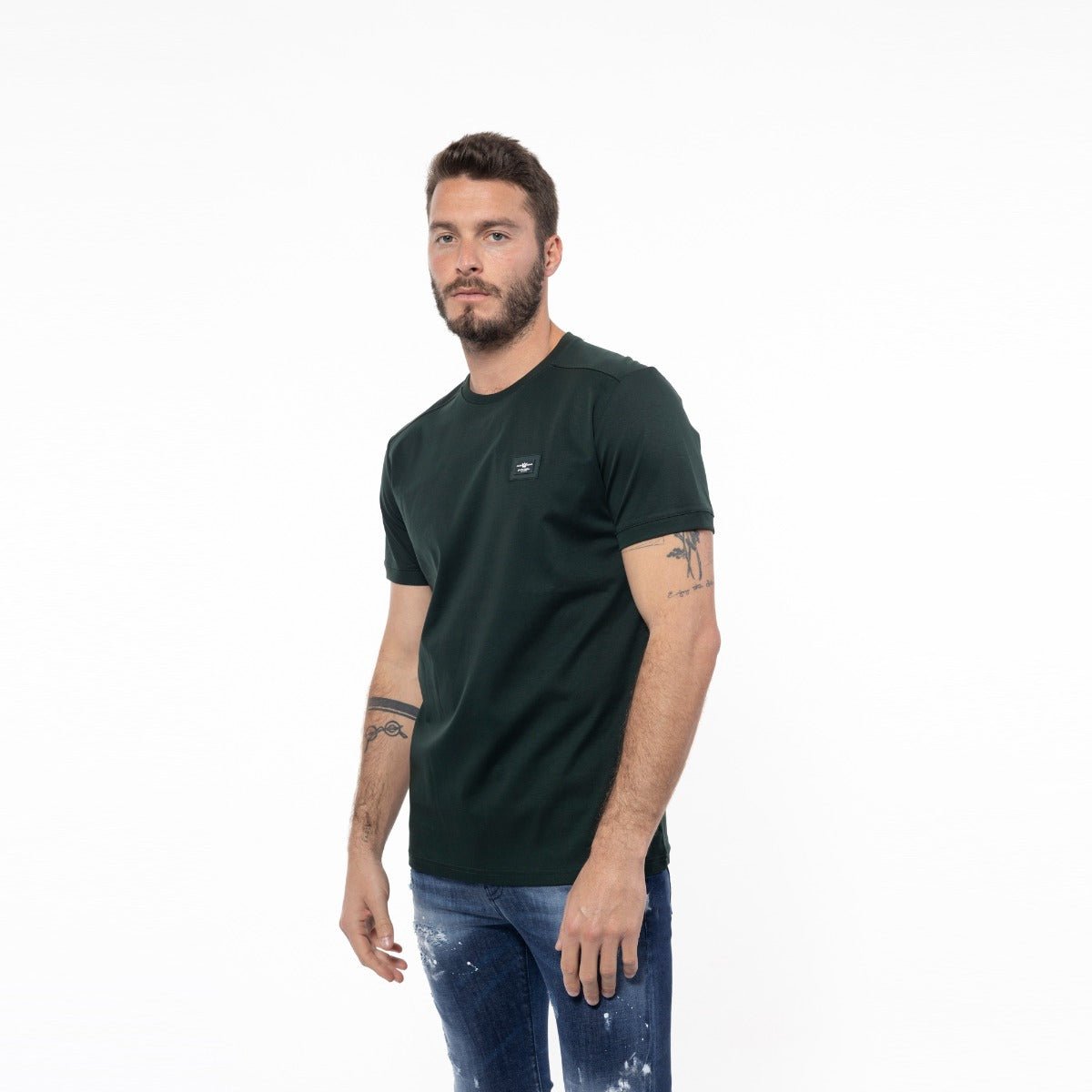 חולצת טישרט קצרה אלדו מורו Metallic Logo גברים