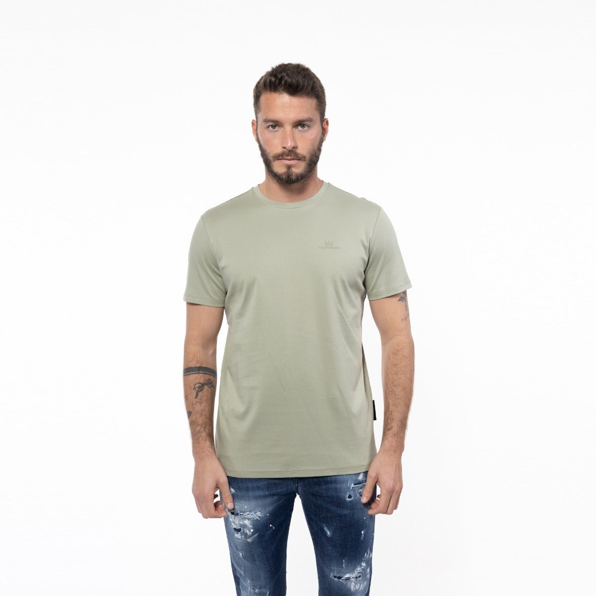 חולצת טישרט קצרה אלדו מורו Basic Logo גברים