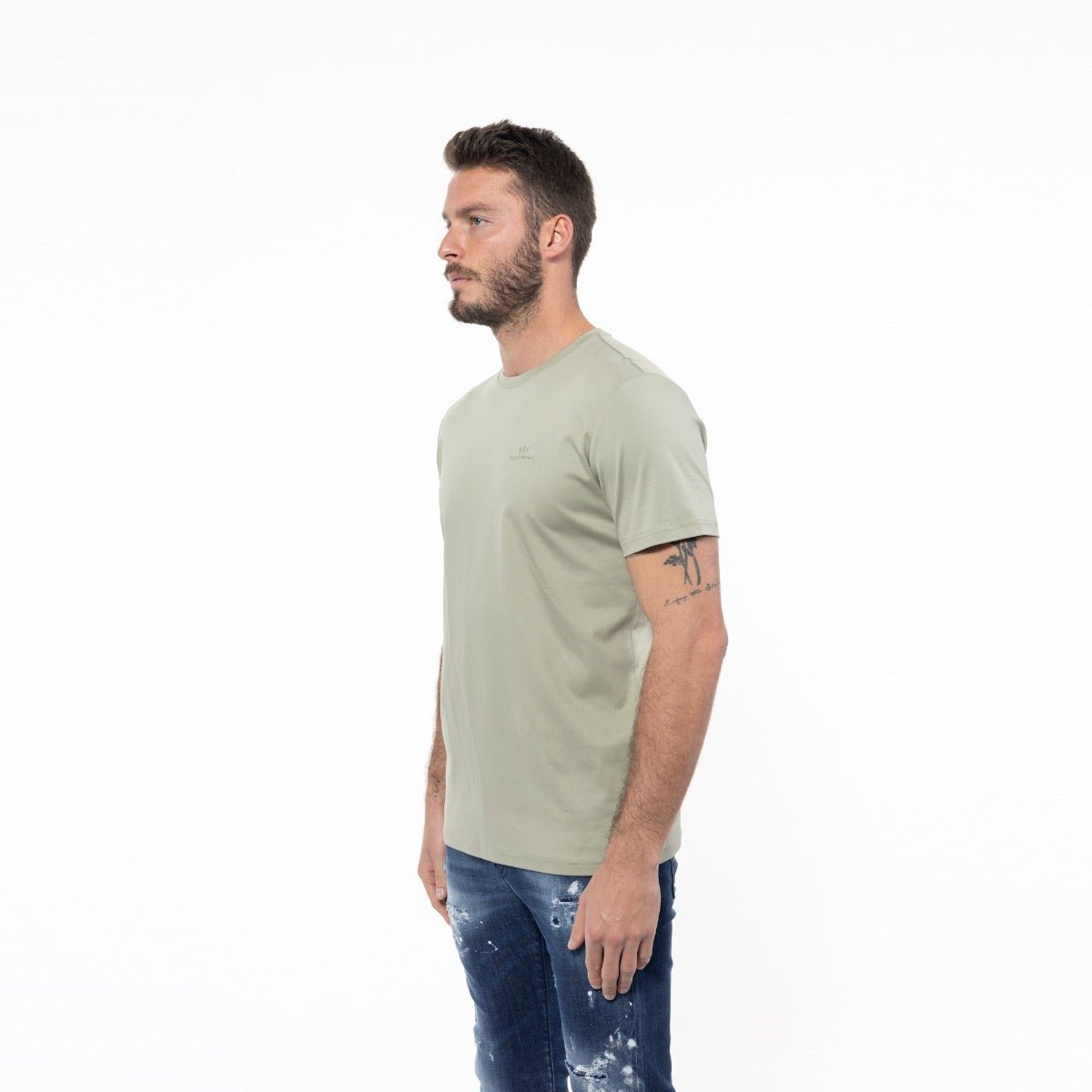 חולצת טישרט קצרה אלדו מורו Basic Logo גברים